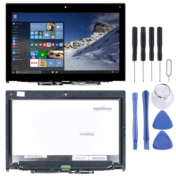 1920X1080 FHD 30Pin LCD Screen and Digitizer Full Assembly with Frame for Lenovo Thinkpad Yoga 260 – Durable Build, Easy to Use, For Lenovo Thinkpad Yoga 260