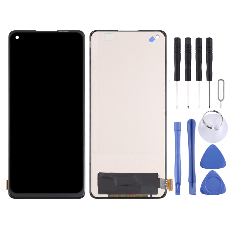 TFT Material LCD Screen and Digitizer Full Assembly for OPPO Reno3 Pro 5G / Reno4 Pro / OnePlus 8 / Find X2 Neo, Not Supporting Fingerprint Identification – Durable Build, Easy to Use, For OPPO Reno3 Pro 5G(TFT Material)