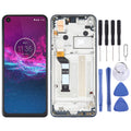 LCD Screen and Digitizer Full Assembly with Frame for Motorola One Action XT2013-1 XT2013-2 XT2013-4 – Durable Build, Easy to Use, For Motorola One Action For Motorola One Action