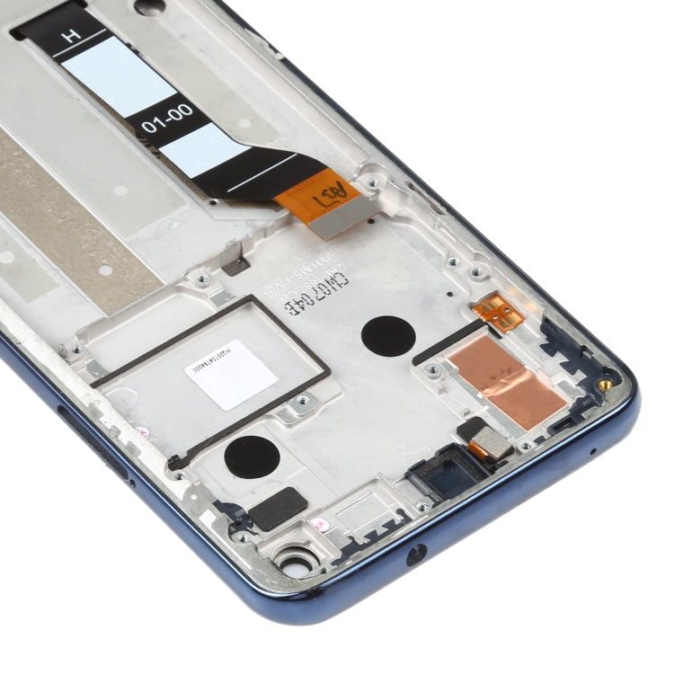 LCD Screen and Digitizer Full Assembly with Frame for Motorola One Action XT2013-1 XT2013-2 XT2013-4 – Durable Build, Easy to Use, For Motorola One Action