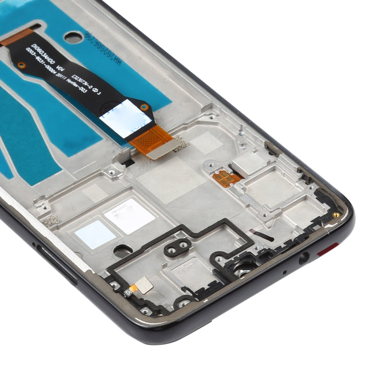 LCD Screen and Digitizer Full Assembly with Frame for Motorola Moto G8 Plus XT2019 XT2019-2 – Durable Build, Easy to Use, For Motorola Moto G8 Plus