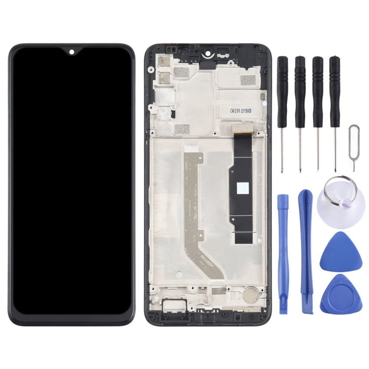 LCD Screen and Digitizer Full Assembly with Frame for TCL 20 SE T761H – Durable Build, Easy to Use, For TCL 20 SE