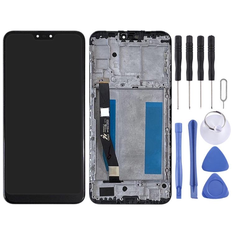 LCD Screen and Digitizer Full Assembly with Frame for Asus Zenfone Max Plus (M2) ZB634KL A001D – 4K, For Asus Zenfone Max Plus (M2)