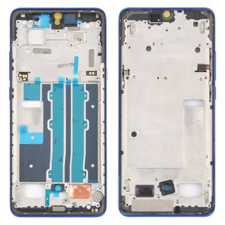 Front Housing LCD Frame Bezel Plate for TCL 10 Plus T782H – Durable Build, Easy to Use, For TCL 10 Plus (Blue), For TCL 10 Plus