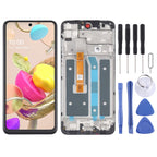 LCD Screen and Digitizer Full Assembly with Frame for LG K42 LMK420 LM-K420 LMK420H LM-K420H LMK420E LM-K420E LMK420Y LM-K420Y – Durable Build, Easy to Use, For LG K42 For LG K42
