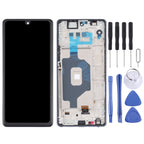 LCD Screen and Digitizer Full Assembly with Frame for LG Stylo 6 / K71 LMQ730TM LM-Q730TM LMQ730HA LM-Q730HA – Durable Build, Easy to Use, For LG Stylo 6 / K71