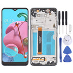 LCD Screen and Digitizer Full Assembly with Frame for LG Q51 LM-Q510N – Durable Build, Easy to Use, For LG Q51