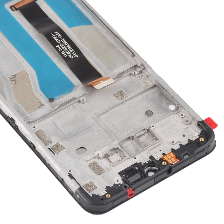 LCD Screen and Digitizer Full Assembly with Frame for LG K50S LMX450HM LM-X540 LM-X540BMW LMX540BMW – Durable Build, Easy to Use, For LG K50S