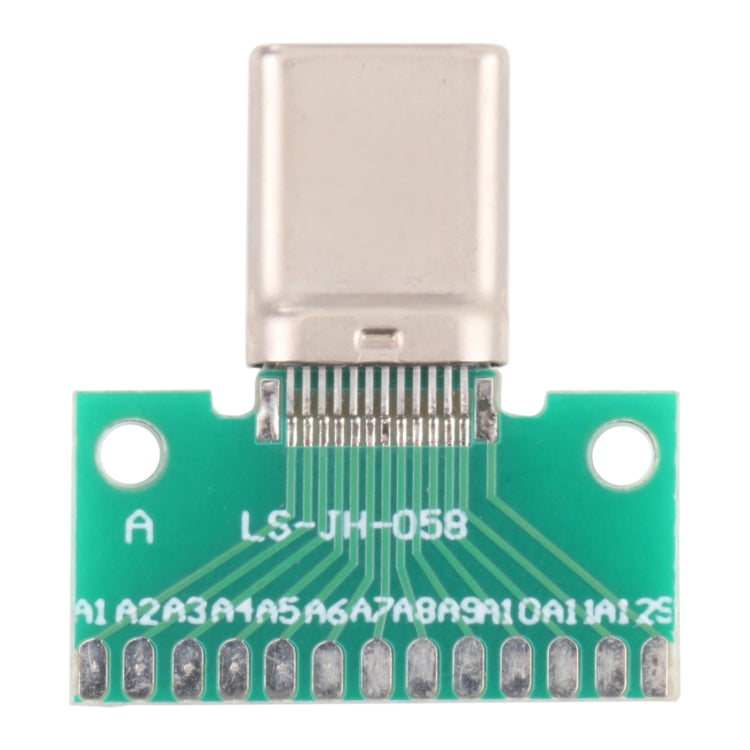 Double-sided Positive and Negative Type C Male Test Board USB 3.1 with PCB 24pin Welded, Type C Male 24pin – Durable Build, Easy to Use