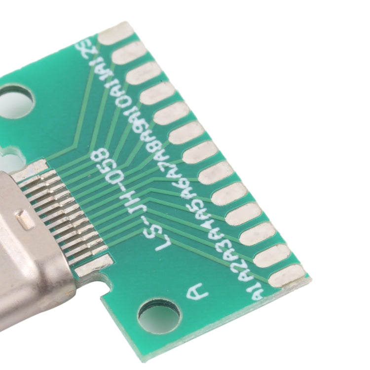 Double-sided Positive and Negative Type C Male Test Board USB 3.1 with PCB 24pin Welded, Type C Male 24pin – Durable Build, Easy to Use