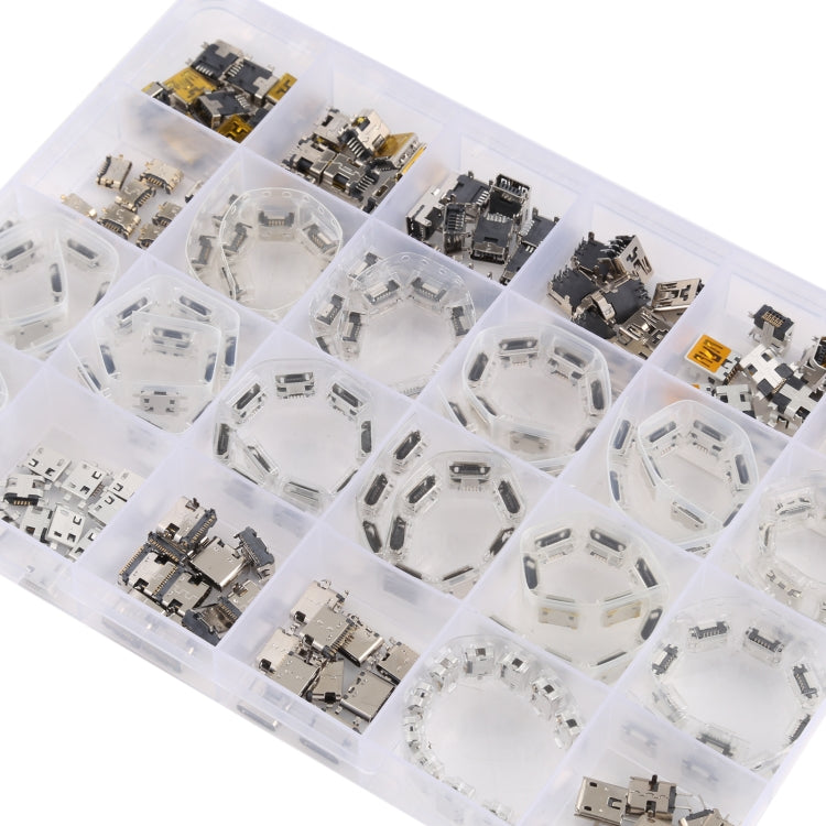 240 PCS/Set Micro USB / Type C Charging Port Connector, 240 PCS/Set – Durable Build, Easy to Use