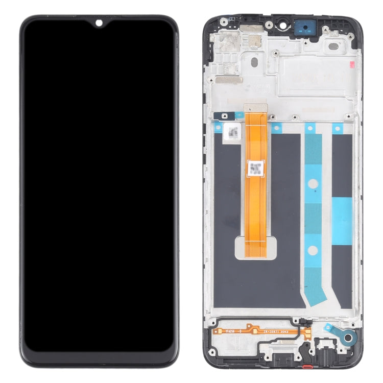 Original LCD Screen and Digitizer Full Assembly With Frame for OPPO A15 / A15S / A35 / A16K CPH2185 CPH2179 PEHM00 – Durable Build, Easy to Use, For OPPO A15