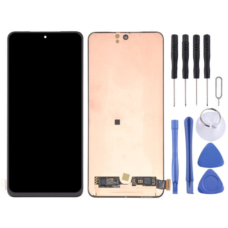 Original AMOLED Material LCD Screen and Digitizer Full Assembly for vivo X60 / X60 (China) V2046A / X60t V2085A / X60s V2059A / X70 V2133A, V2104 V2045 – Durable Build, Easy to Use, For vivo X60 (Original)