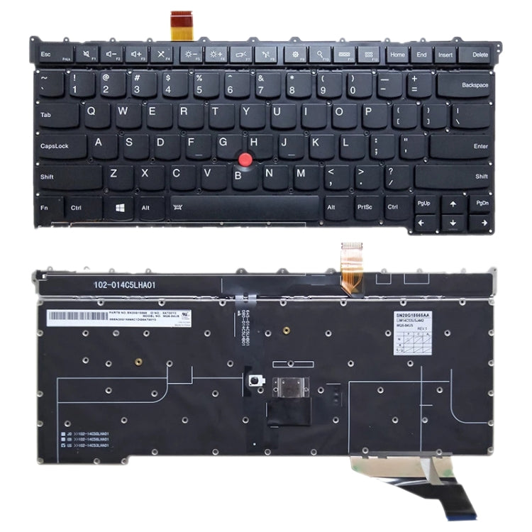 US Version Keyboard With Back Light for Lenovo Thinkpad X1 Carbon 3rd Gen 2015 – Durable Build, Easy to Use, For Lenovo Thinkpad X1 For Lenovo Thinkpad X1