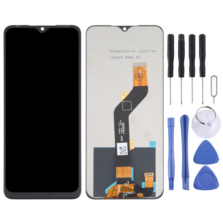 LCD Screen and Digitizer Full Assembly for Infinix Hot 10 Play / Smart 5 (India) X688C X688B – Durable Build, Easy to Use, For Infinix Hot 10 Play