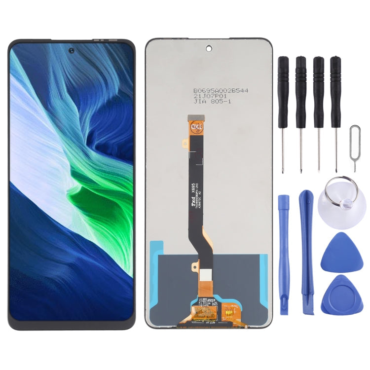 LCD Screen and Digitizer Full Assembly for Infinix Note 10 Pro / Note 10 Pro NFC X693 X695 X695C – Durable Build, Easy to Use, For Infinix Note 10 Pro For Infinix Note 10 Pro