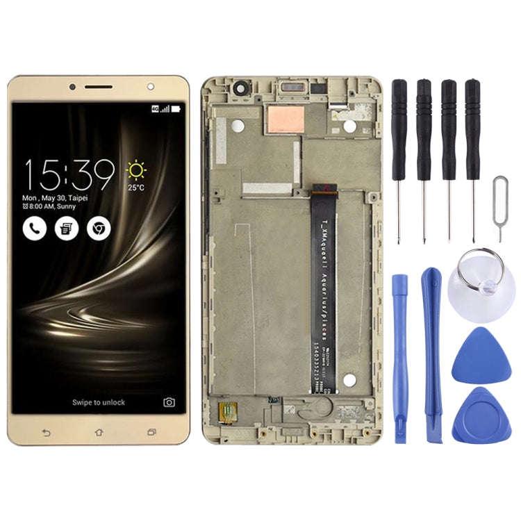 LCD Screen and Digitizer Full Assembly With Frame for Asus Zenfone 3 Deluxe ZS550KL Z01FD – Durable Build, Easy to Use, For Asus Zenfone 3 Deluxe For Asus Zenfone 3 Deluxe