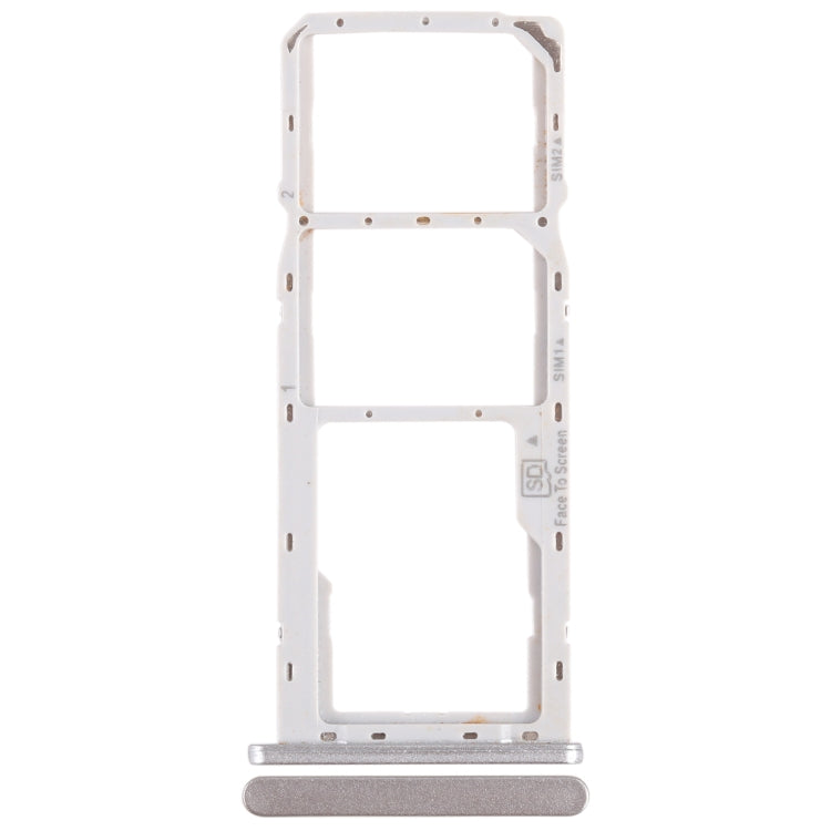SIM Card Tray + Micro SD Card Tray for Nokia 3.4 TA-1288 TA-1285 TA-1283 – Durable Build, Easy to Use, For Nokia 3.4 For Nokia 3.4 White