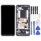 OLED Material LCD Screen and Digitizer Full Assembly With Frame for Asus ROG Phone 5 ZS673KS – Durable Build, Easy to Use, For Asus ROG Phone 5 ZS673KS