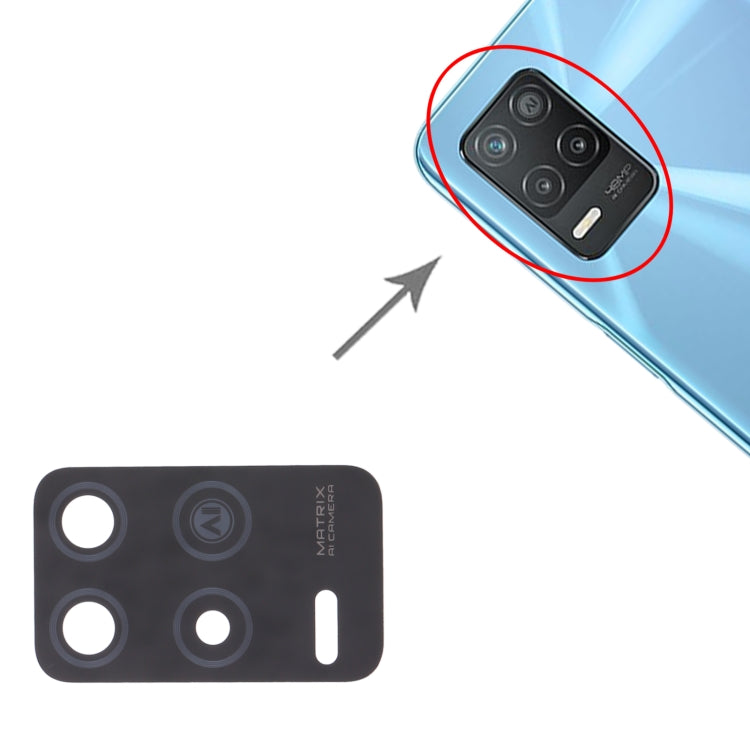 RMX3241 10pcs Back Camera Lens – Durable Build, Easy to Use, For OPPO Realme 8 5G