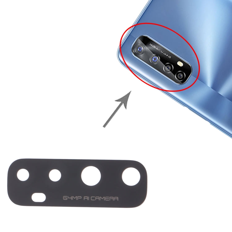 RMX2151, RMX2163 10pcs Back Camera Lens – Durable Build, Easy to Use, For OPPO Realme 7 (Asia)