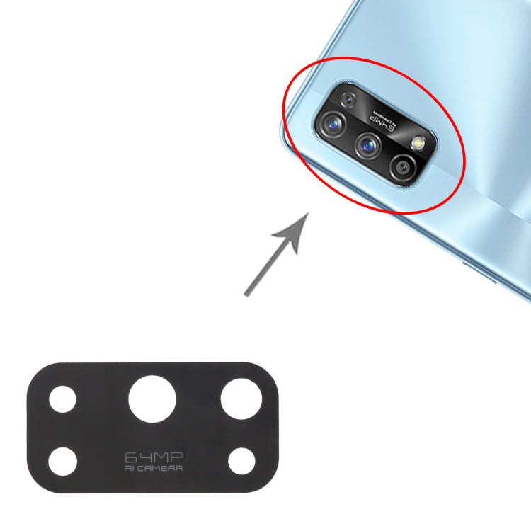 RMX2170 10pcs Back Camera Lens – Durable Build, Easy to Use, For OPPO Realme 7 Pro