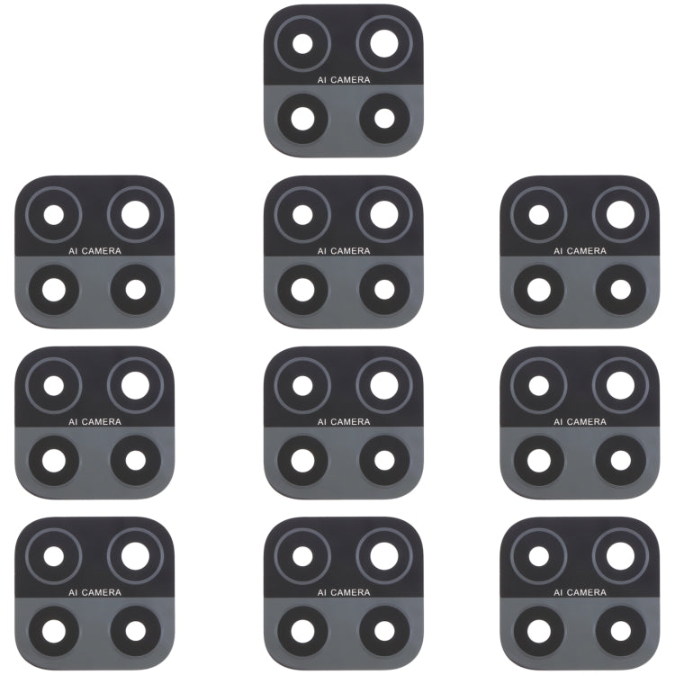 / A35 CPH2185 CPH2179 PEHM00 10pcs Back Camera Lens – Durable Build, Easy to Use, For OPPO A15 / A15s