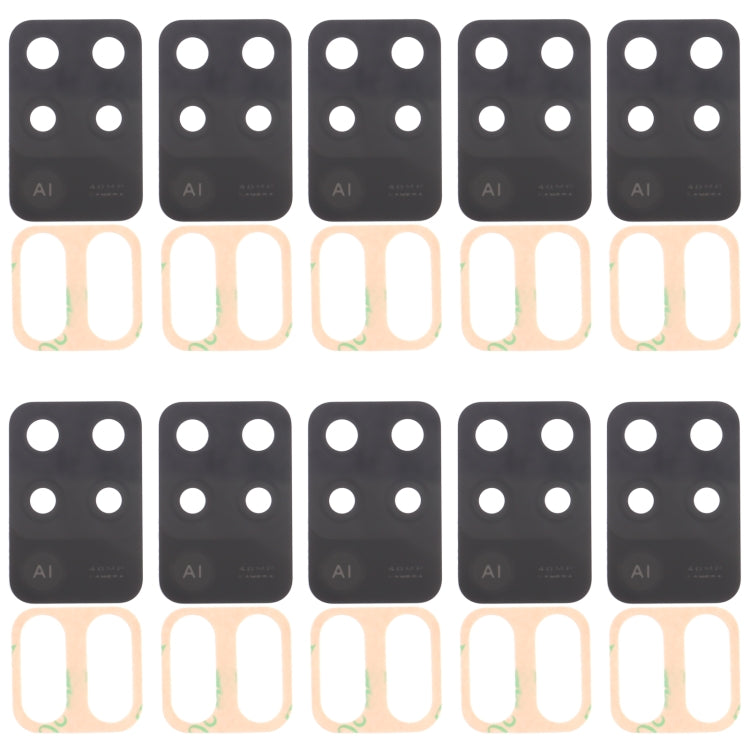 CPH2205 10pcs Back Camera Lens – Durable Build, Easy to Use, For OPPO Reno5 Lite