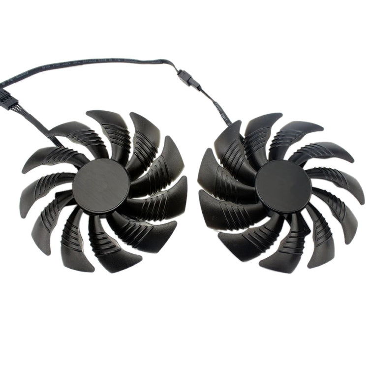 1 Pair 88MM 4 Pin Computer Graphics Card Cooling Fan For Gigabyte GeForce GTX1060 1070 GTX1050ti GTX960 RX570 RX470 – Durable Build, Easy to Use Default Title