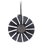 T129215SM 95MM Computer VGA Cooling Fan For Asus Strix RX470 O4G Gaming 4 Pin 13 Blades – Durable Build, Easy to Use Default Title