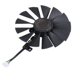 T129215SM 95MM Computer VGA Cooling Fan For Asus Strix RX470 O4G Gaming 4 Pin 13 Blades – Durable Build, Easy to Use