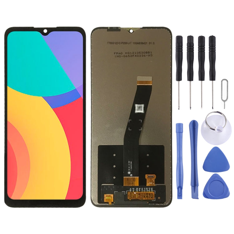 LCD Screen and Digitizer Full Assembly for Alcatel 1S 2021 / 3L 6025 6025H 6056 – Durable Build, Easy to Use, For Alcatel 1S 2021 / 3L