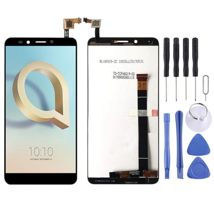 LCD Screen and Digitizer Full Assembly for Alcatel A7 XL A7XL 7071DX 7071 – Durable Build, Easy to Use, For Alcatel A7 XL For Alcatel A7 XL