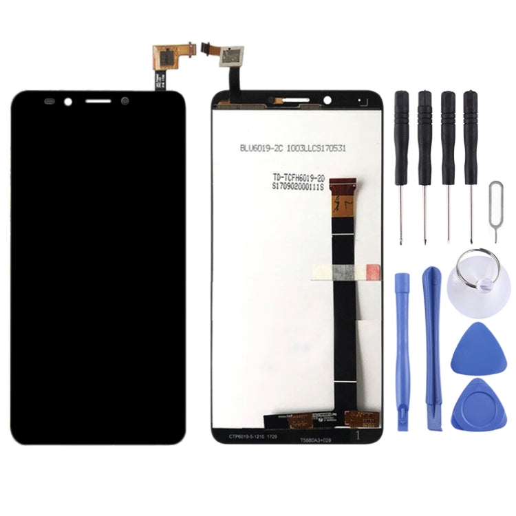 LCD Screen and Digitizer Full Assembly for Alcatel A7 XL A7XL 7071DX 7071 – Durable Build, Easy to Use, For Alcatel A7 XL