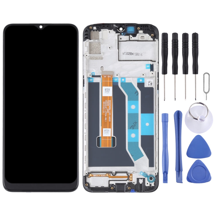 LCD Screen and Digitizer Full Assembly With Frame for OPPO Realme Narzo 10 / Realme 6i RMX2040 – Durable Build, Easy to Use, For OPPO Realme 6i