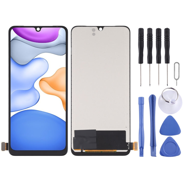 TFT Material LCD Screen and Digitizer Full Assembly (Not Supporting Fingerprint Identification) for vivo S9e/V21 4G V2066, V2108 / V21 5G V2050 / Y71t V2102A / S15e V2190A – Durable Build, Easy to Use, For vivo S9e (TFT)