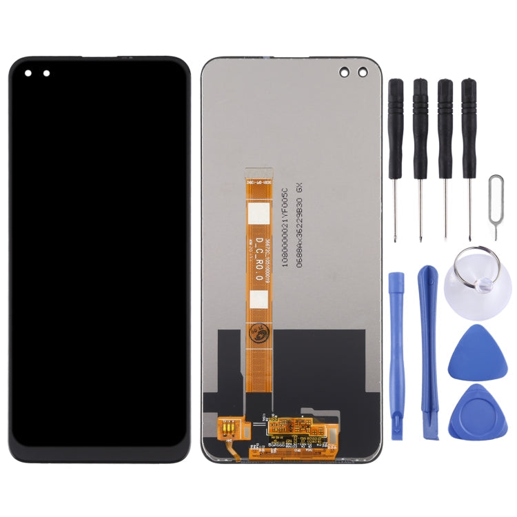 LCD Screen and Digitizer Full Assembly for OPPO A92s / Realme 6 Pro RMX2061 RMX2063 – Durable Build, Easy to Use, For OPPO A92s