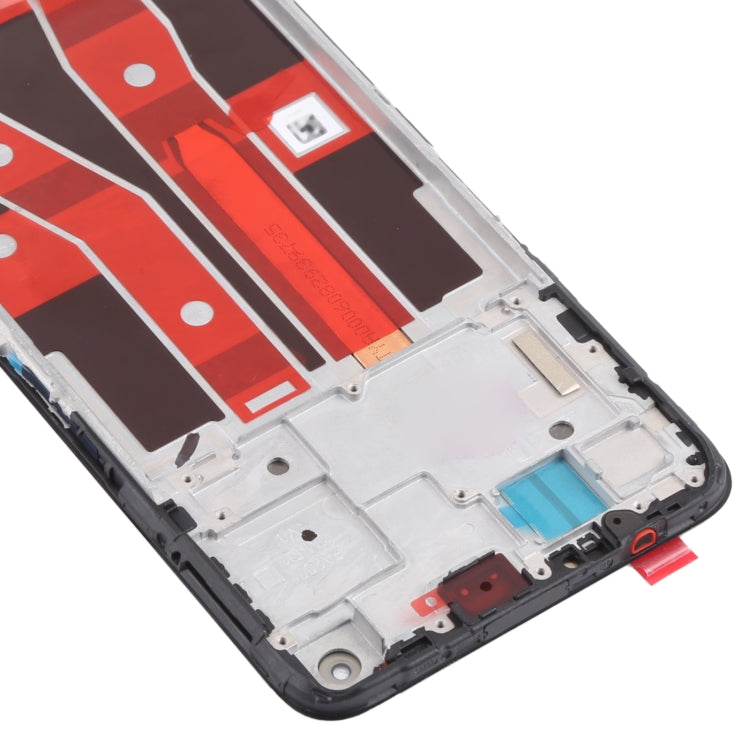 Original LCD Screen and Digitizer Full Assembly With Frame for OPPO Reno4 SE PEAT00 PEAM00, For OPPO Reno4 SE (Original)