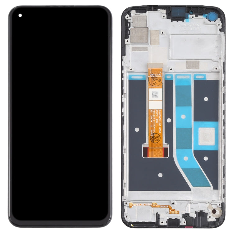 LCD Screen and Digitizer Full Assembly With Frame for OPPO Realme 7i / Realme C17 RMX2101 RMX2103 – Durable Build, Easy to Use, For OPPO Realme 7i/Realme C17