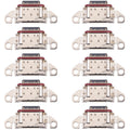 10 PCS Charging Port Connector for LG Velvet 5G / Velvet 4G / Velvet 5G UW LM-G900N, LM-G900EM, LM-G900, LM-G900TM, LMG910EMW, LM-G910EMW, LM-G900V, LM-G900V – Durable Build, Easy to Use, For LG Velvet 5G / Velvet 4G / Velvet 5G UW