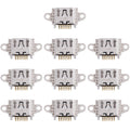 PCEM00, PCAM10, CPH1938 10pcs Charging Port Connector – Durable Build, Easy to Use, For OPPO A9 / A9X