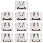 CPH1901, CPH1903, CPH1905, PBFM00, PBFT00 10pcs Charging Port Connector – Durable Build, Easy to Use, For OPPO A7 / AX7