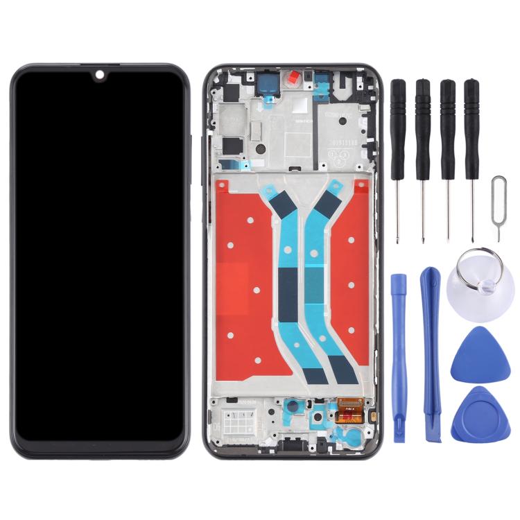 LCD Screen and Digitizer Full Assembly With Frame for Huawei Y8p – Durable Build, Easy to Use, For Huawei Y8p