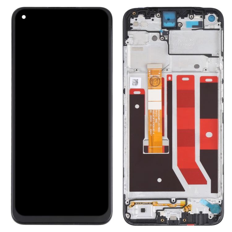 Original LCD Screen and Digitizer Full Assembly With Frame for OPPO A53 4G CPH2127 CPH2131 – Durable Build, Easy to Use, For OPPO A53 4G