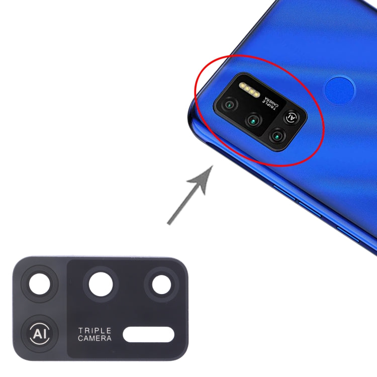 KE6, KE6j, KF6 10pcs Back Camera Lens – Durable Build, Easy to Use, For Tecno Spark 6 Air