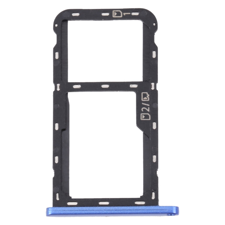 SIM Card Tray + SIM Card Tray / Micro SD Card Tray – Durable Build, Easy to Use, For ZTE Blade A52 For ZTE Blade A52 Blue