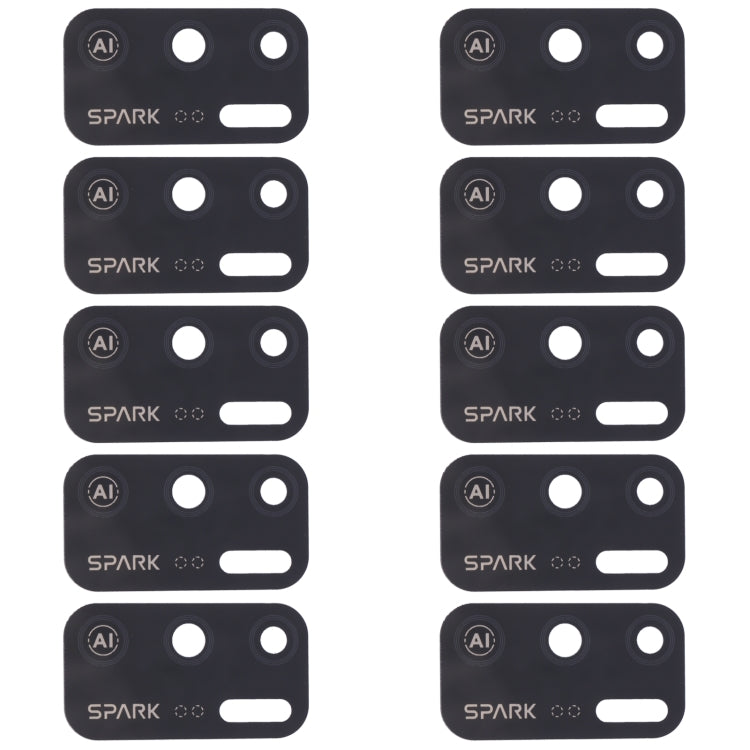 KD6a 10pcs Back Camera Lens – Durable Build, Easy to Use, For Tecno Spark 5 Air