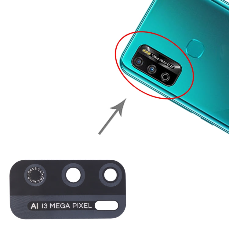 X680, X680B, X680C 10pcs Back Camera Lens – Durable Build, Easy to Use, For Infinix Hot 9 Play