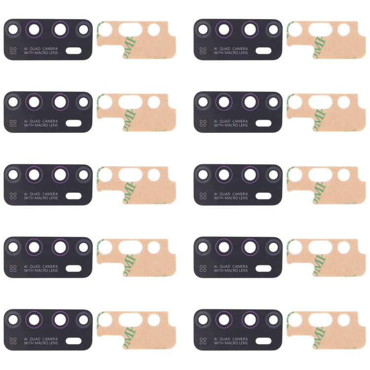 X655C, X655, X655D 10pcs Back Camera Lens – Durable Build, Easy to Use, For Infinix Hot 9