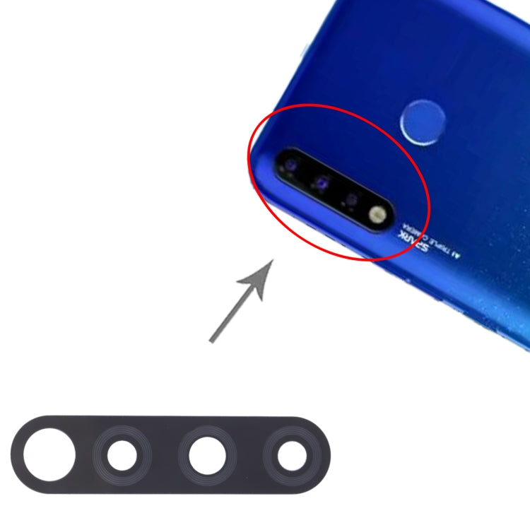 KC8 10pcs Back Camera Lens – Durable Build, Easy to Use, For Tecno Spark 4